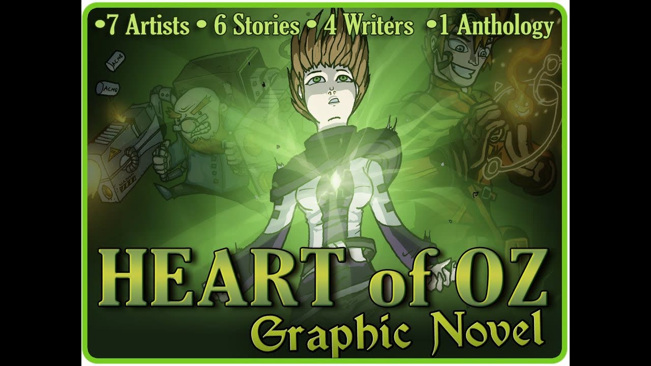 Heart of Oz graphic novel cover art